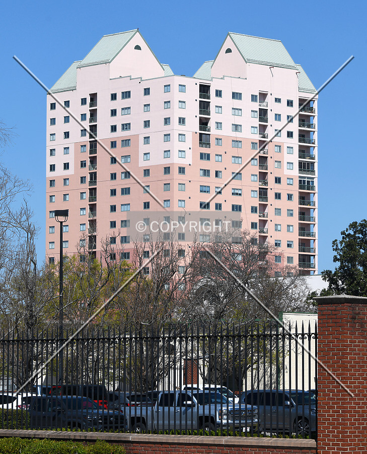 View from the southeast