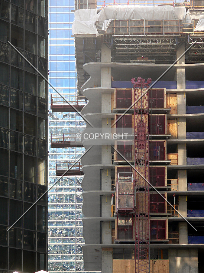 View to the south from Wacker Drive