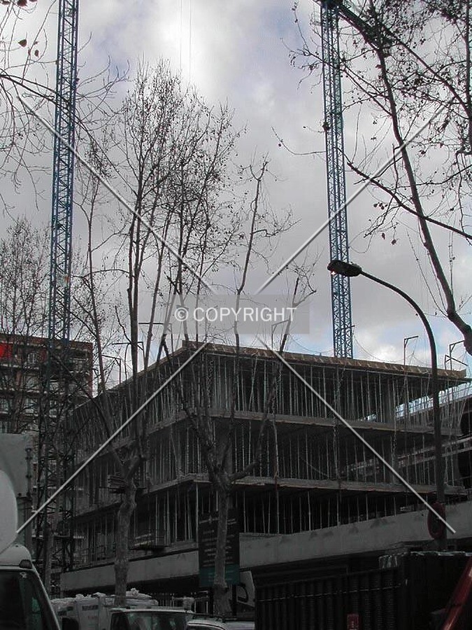 Distant view of the building