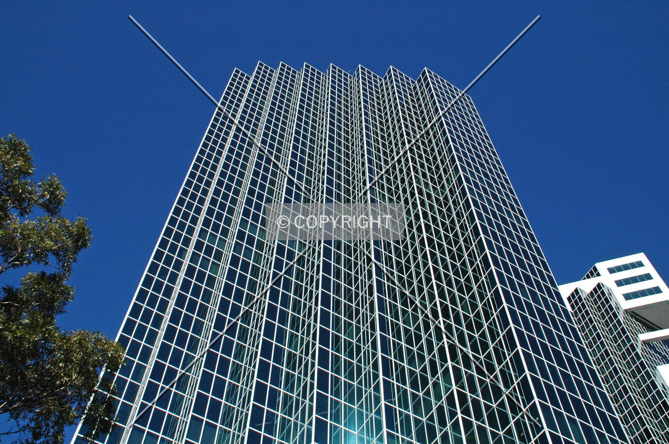 Looking up from Day Street