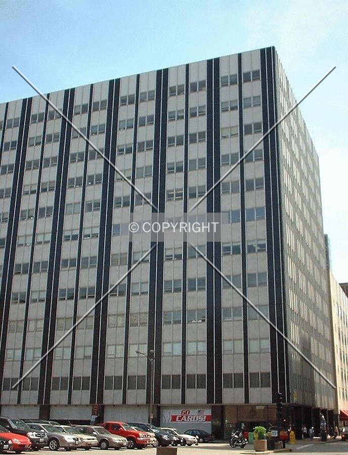 Southwest corner from Locust Street