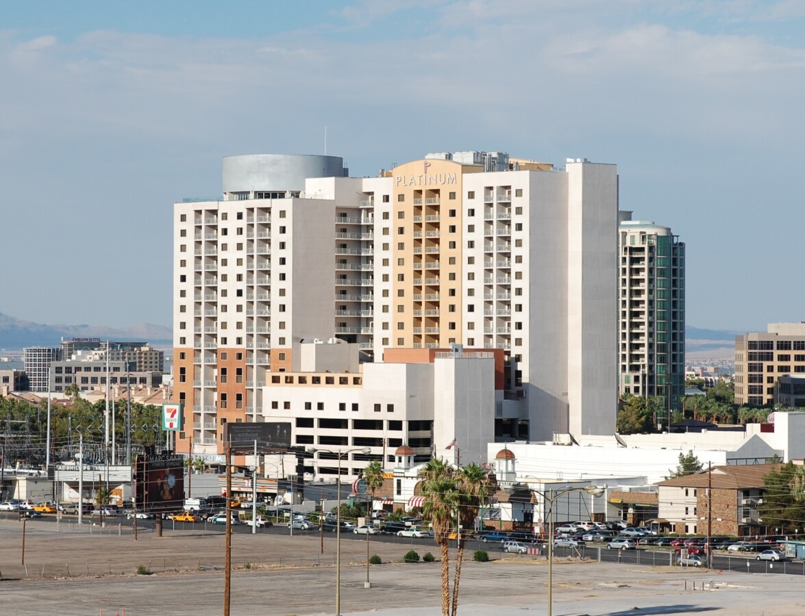 Distant view from the southwest