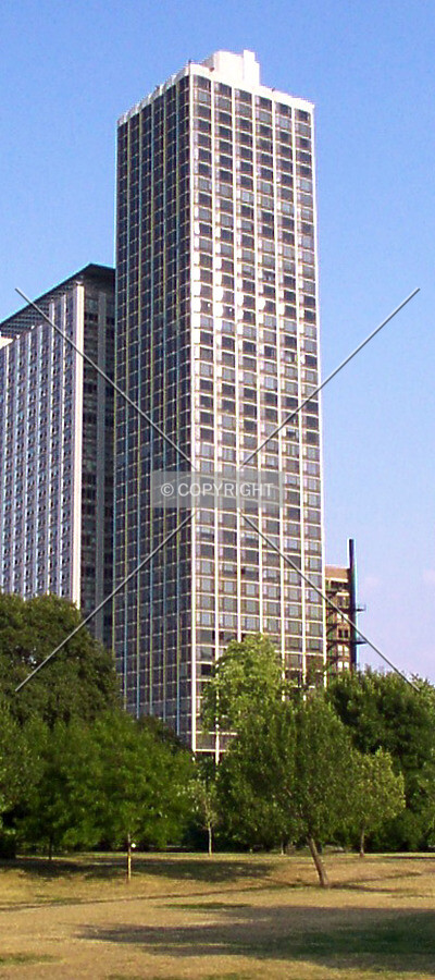 View from Lincoln Park looking southeast