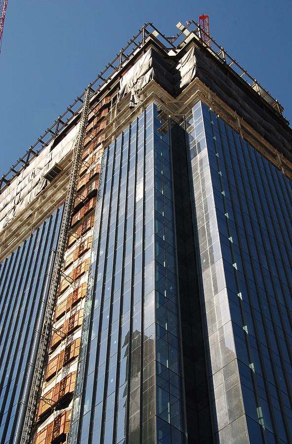 Looking up to the north