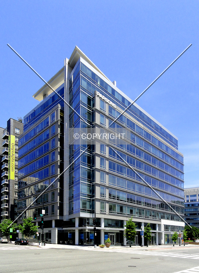 From across M Street to the southwest
