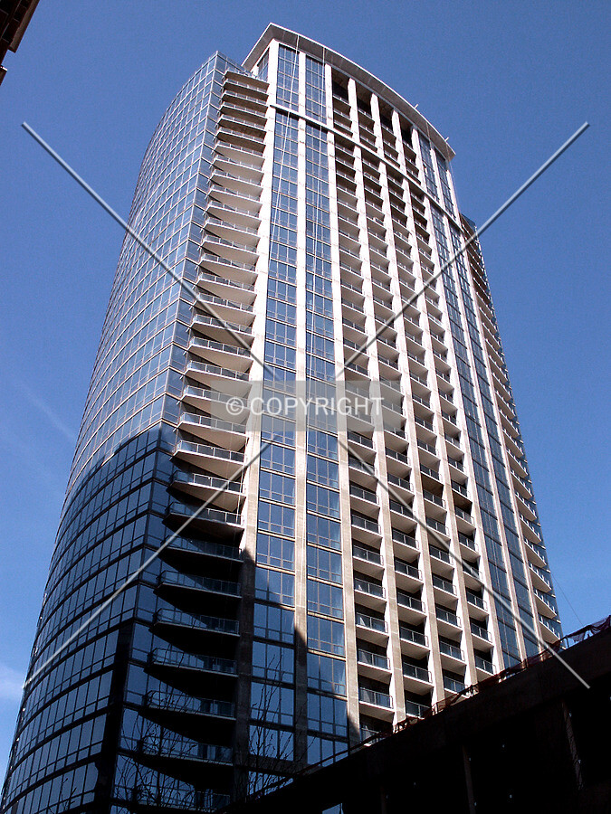Looking up from the southeast