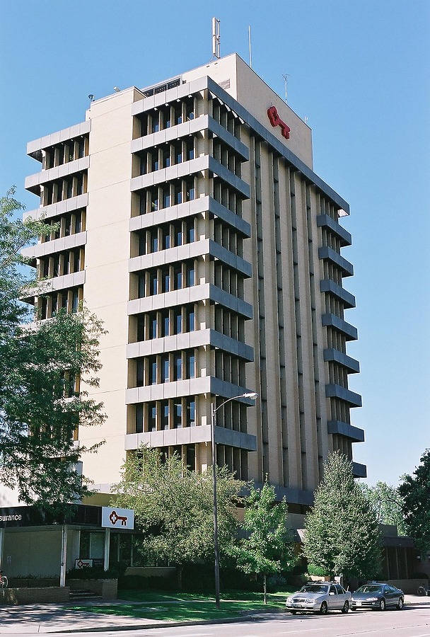 View from the southeast