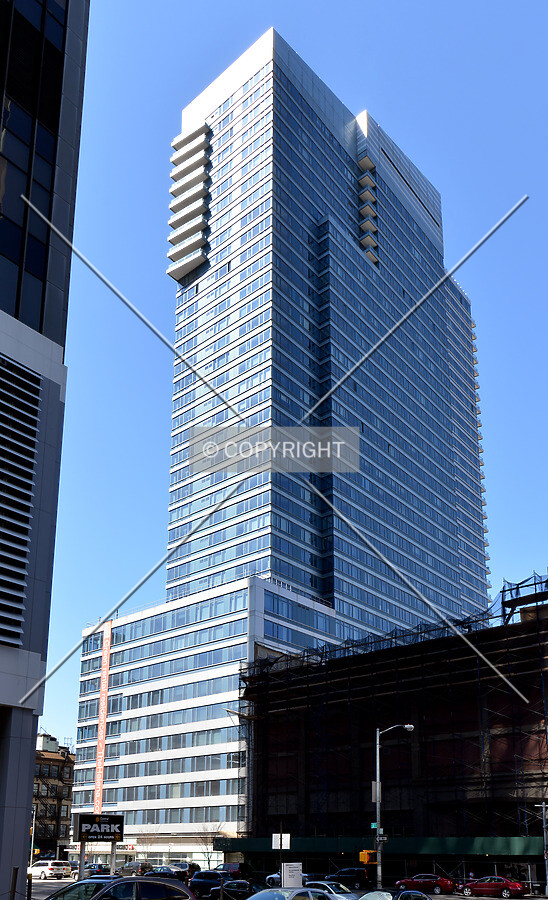 View from the northeast at 11th Avenue and 58th Street