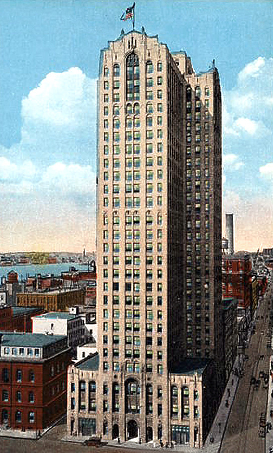 Vintage view from the northeast