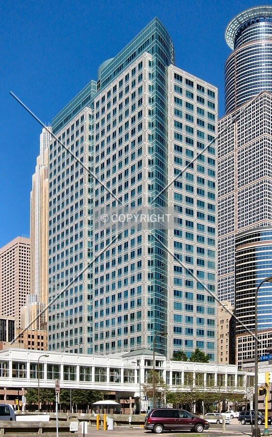 View to the northwest from 8th Street South