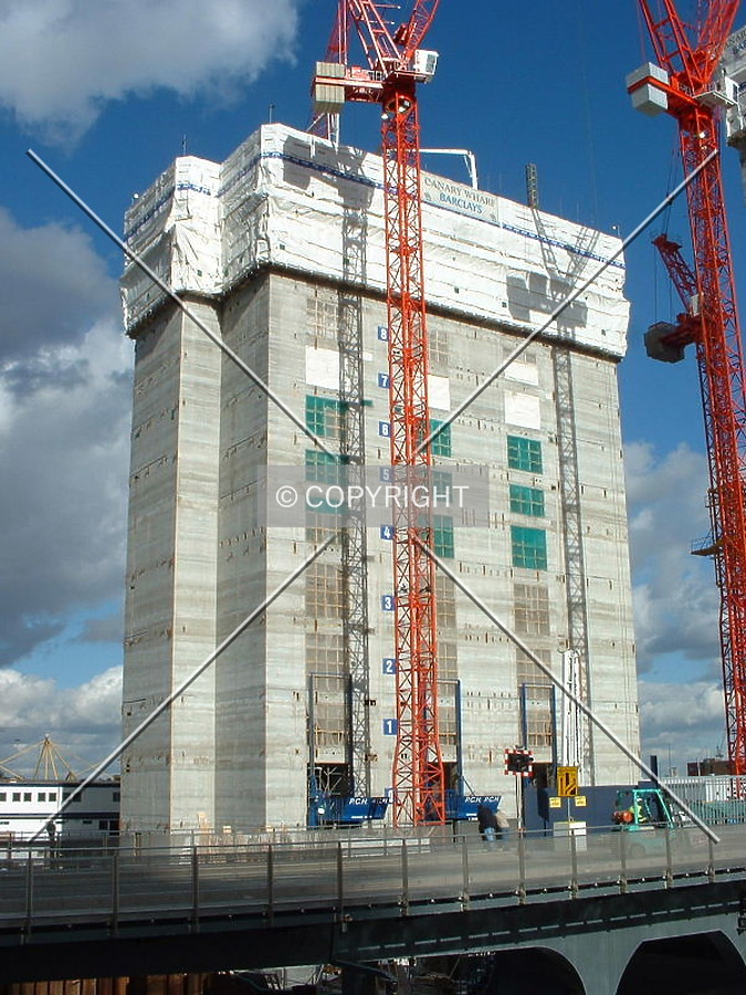 The central core climbs to level eight