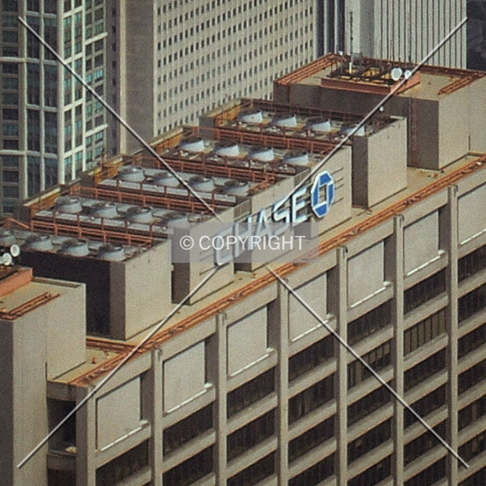 From the Willis Tower observation deck to the southwest; August 29, 2008