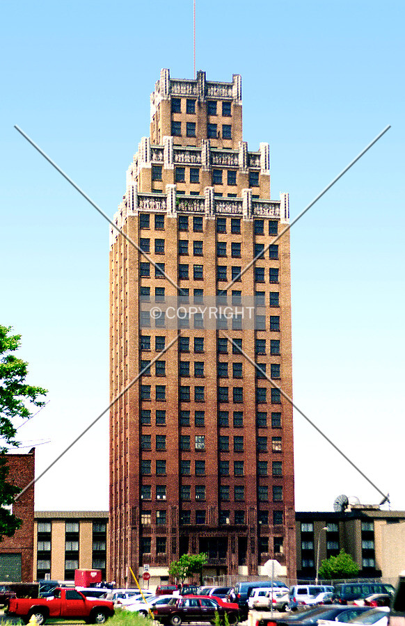 View from the southeast