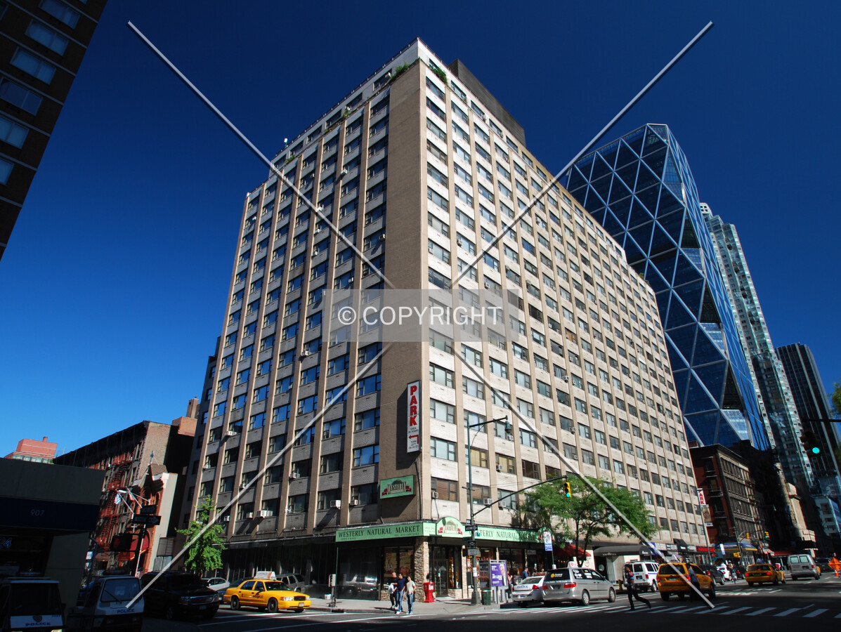 Viewed from the southeast along 8th Avenue