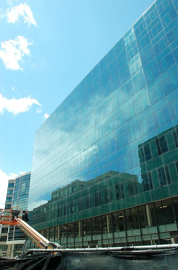 View from the northeast