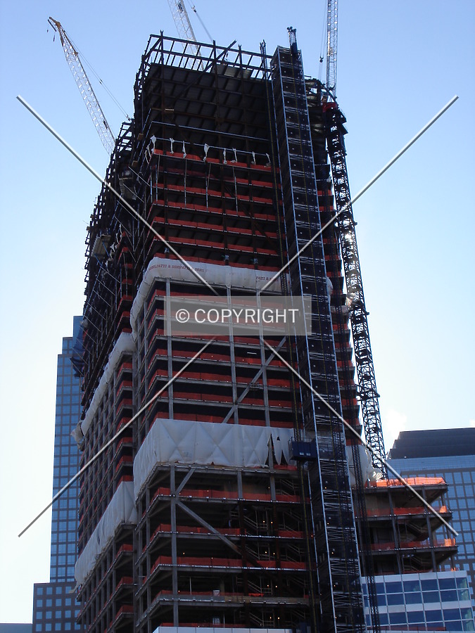 Upper floors of northeastern side