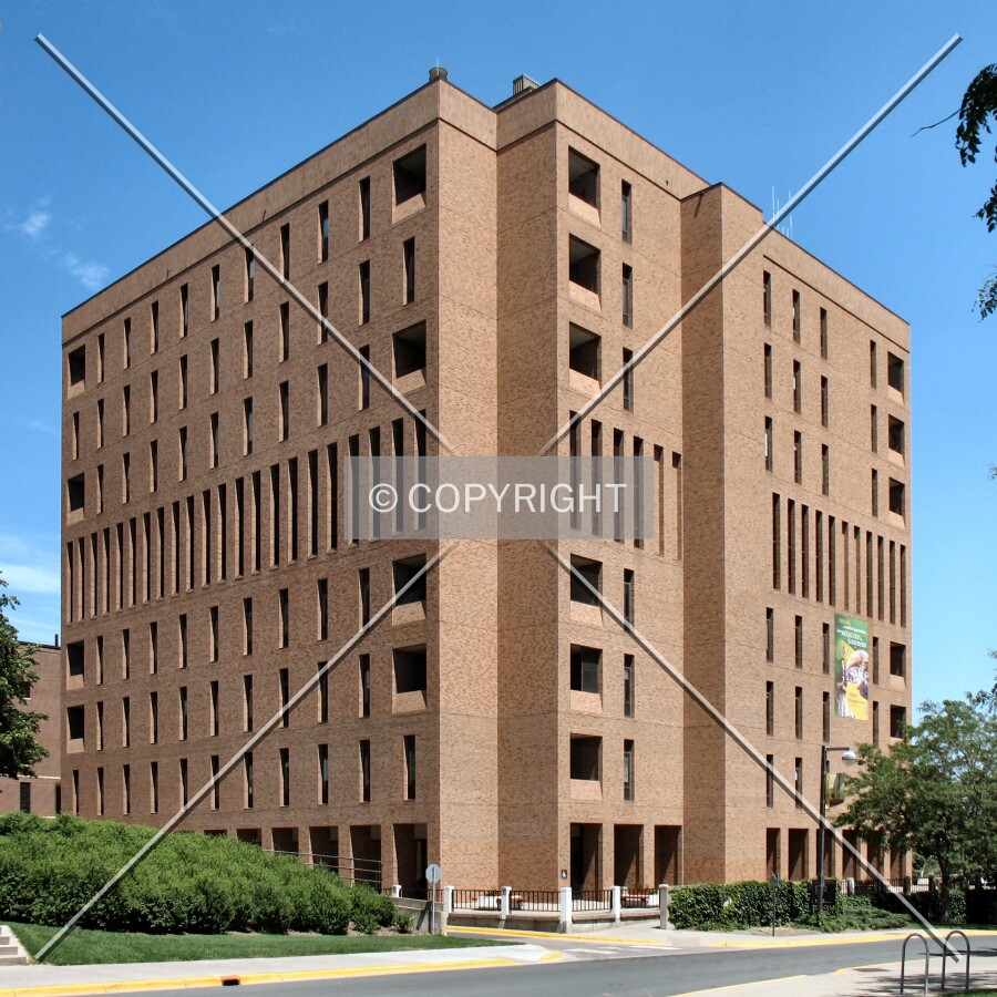 Southwest corner from across Buford Avenue