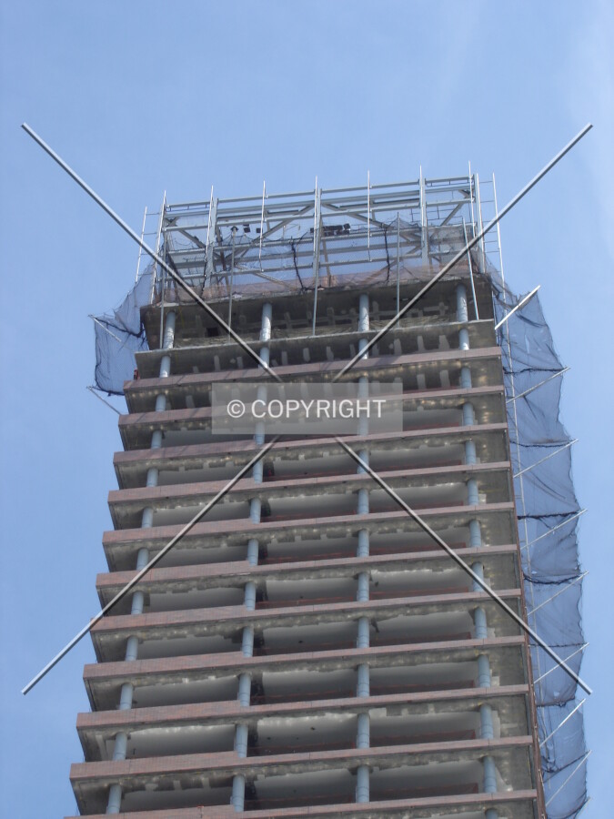 Upper floors of the tower section