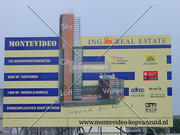 Billboard at the contruction site