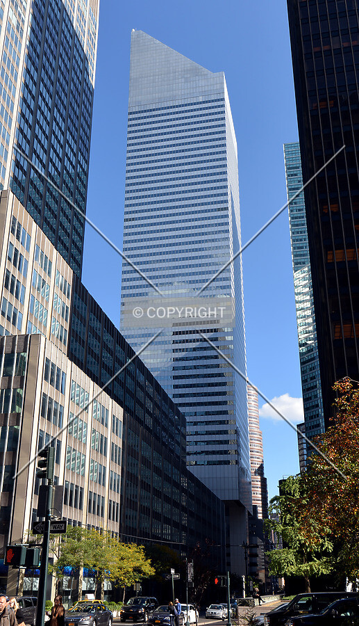 View from the northwest at 53rd Street and Park Avenue