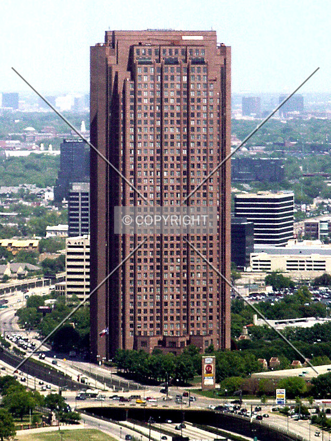View from JP Morgan Chase Tower