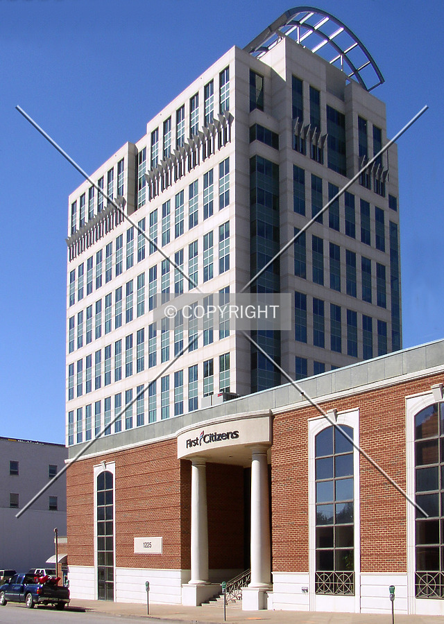 Looking northwest from Sumter Street