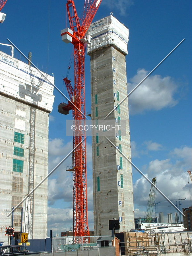 The smaller core has now reached the twelth floor