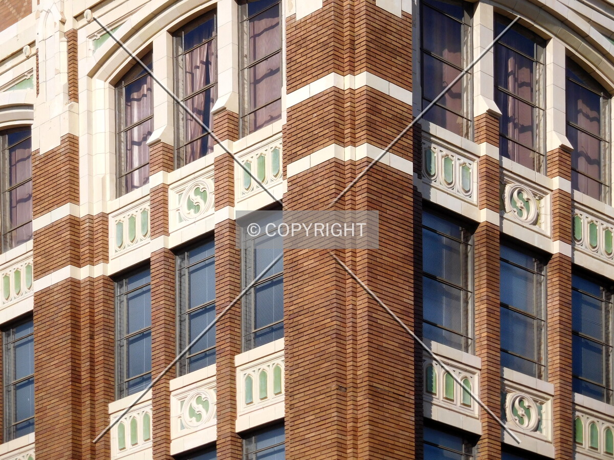 Southwest corner detail