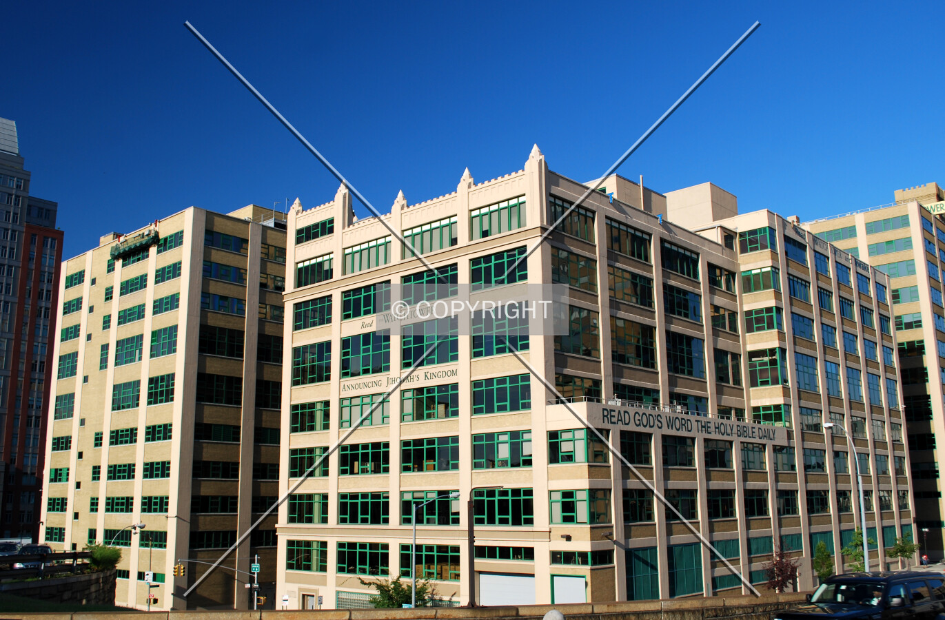 Upper floors from the southwest