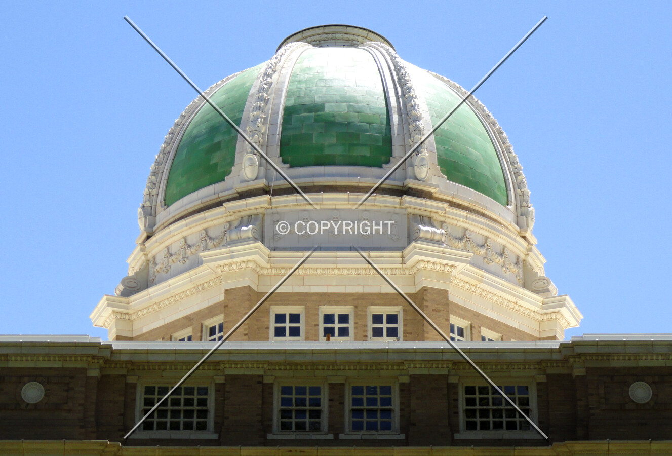 Dome from the west