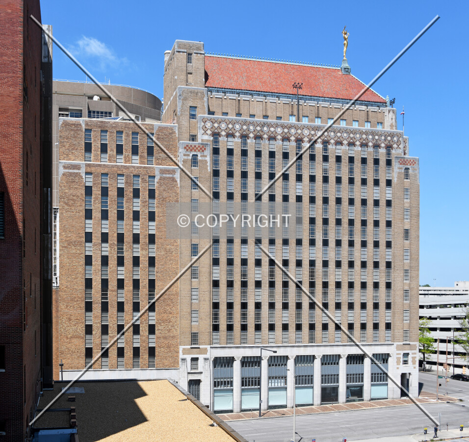 View from the southeast