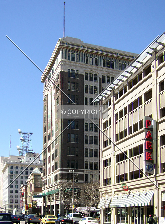Looking southwest from Champa Street