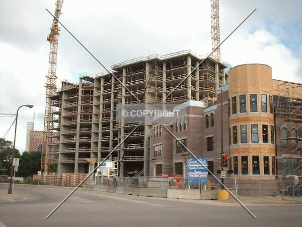 View to the northwest from 11th Street/Portland Avenue