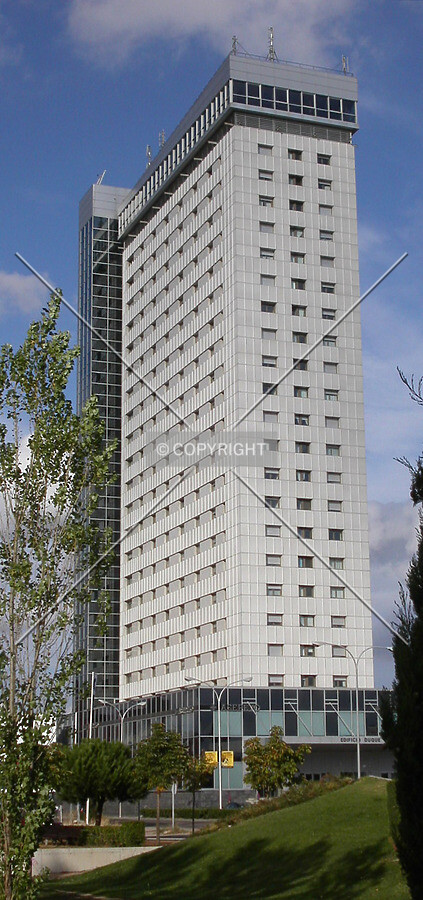 General view of the building