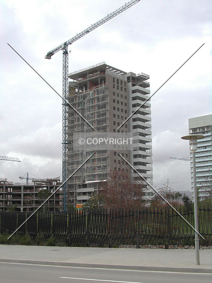 General view of the building status