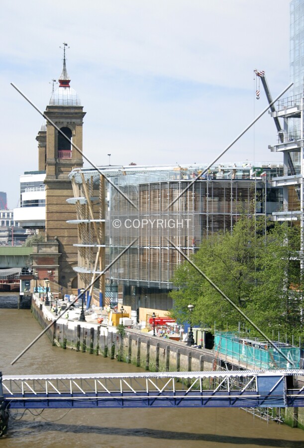 View west from London Bridge