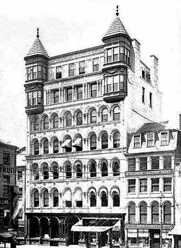 Vintage view from the southeast