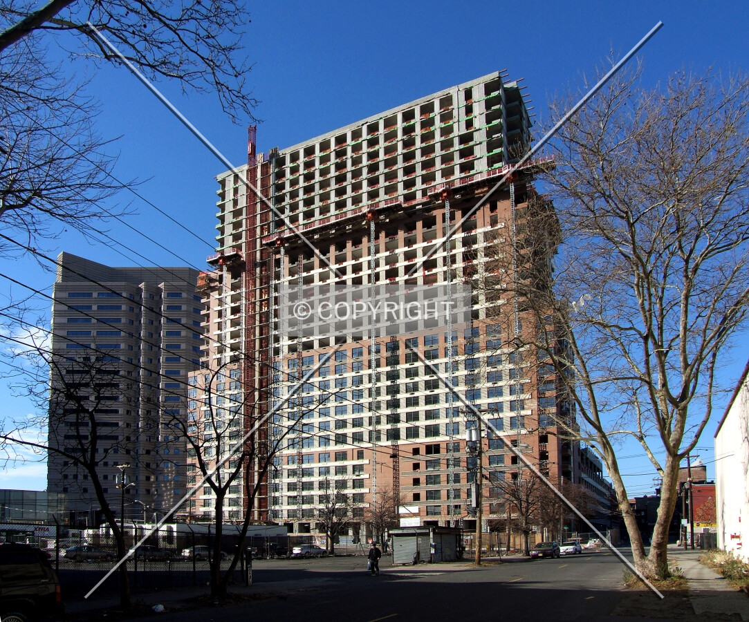 View from the northeast
