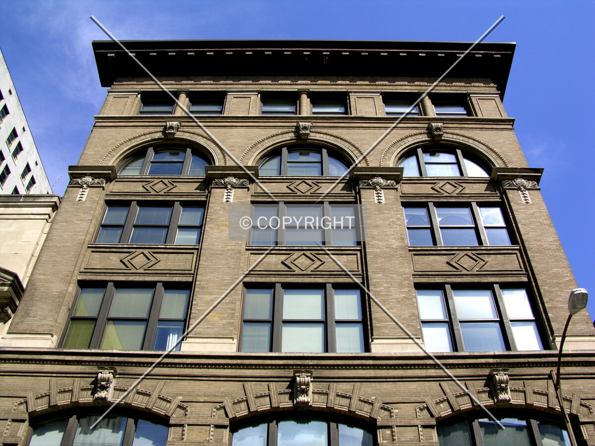 Looking up the western side