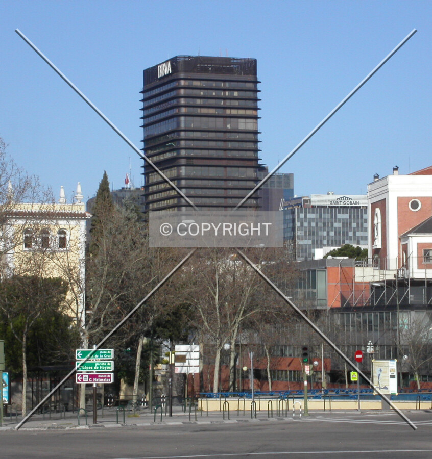 Building seen from Plaza de la Republica Argentina