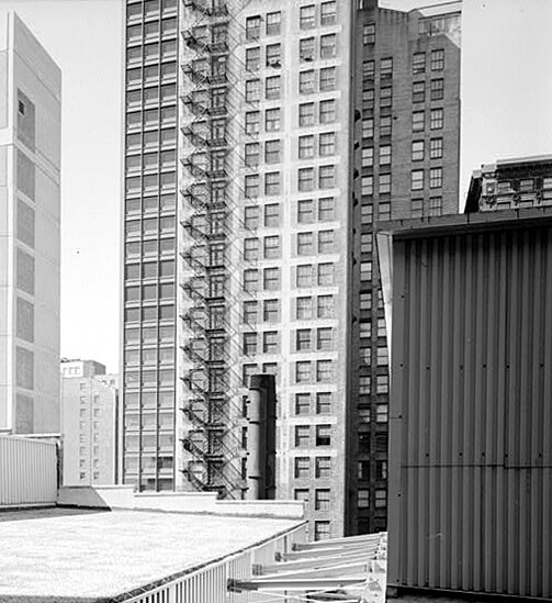 Vintage view from the southeast in August, 1979