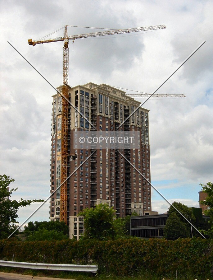 View to the northeast from 4th Avenue South