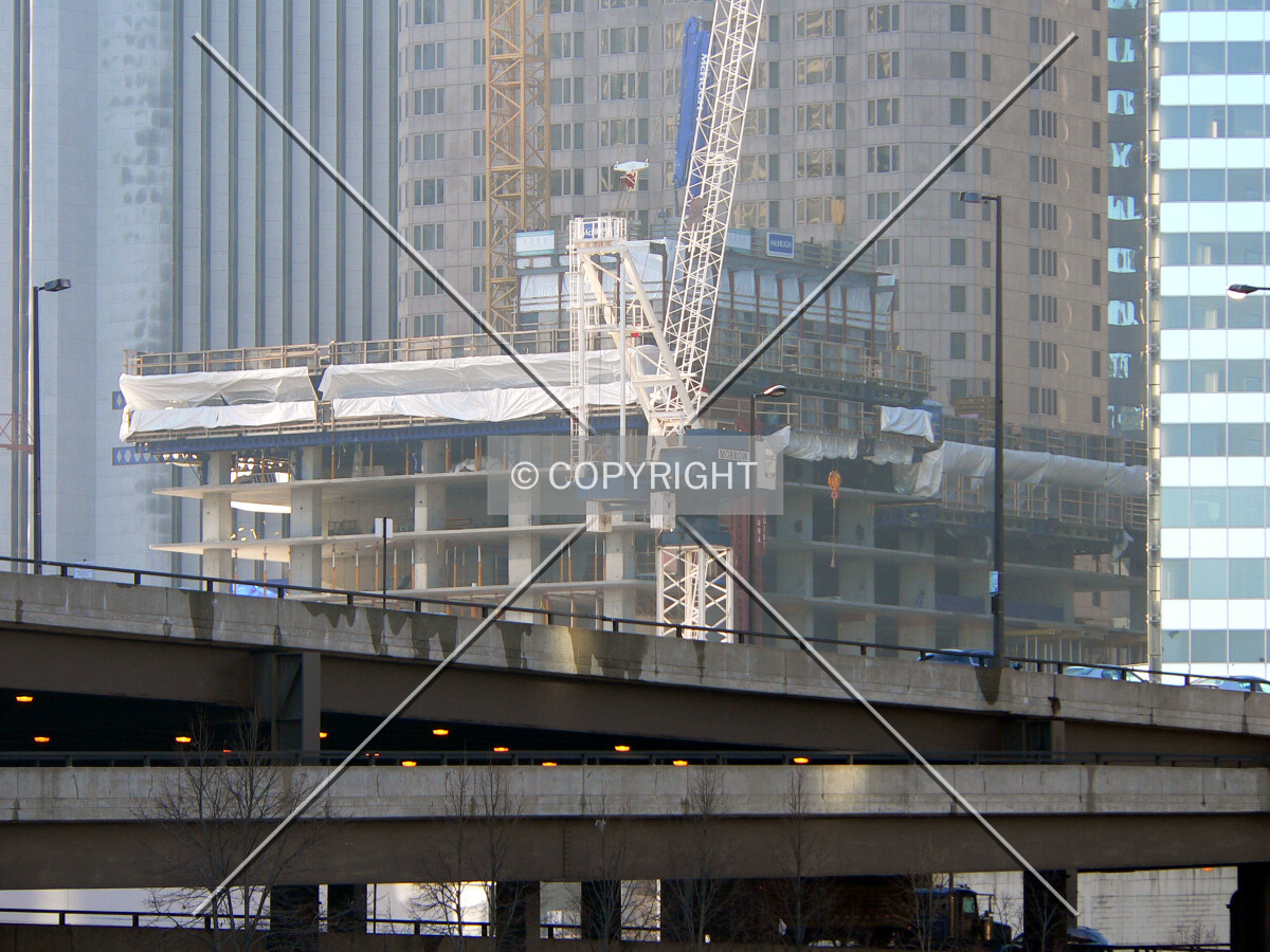 View to the southwest from Lake Shore Drive