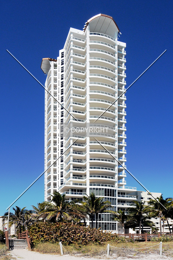 View from the southeast along the beach