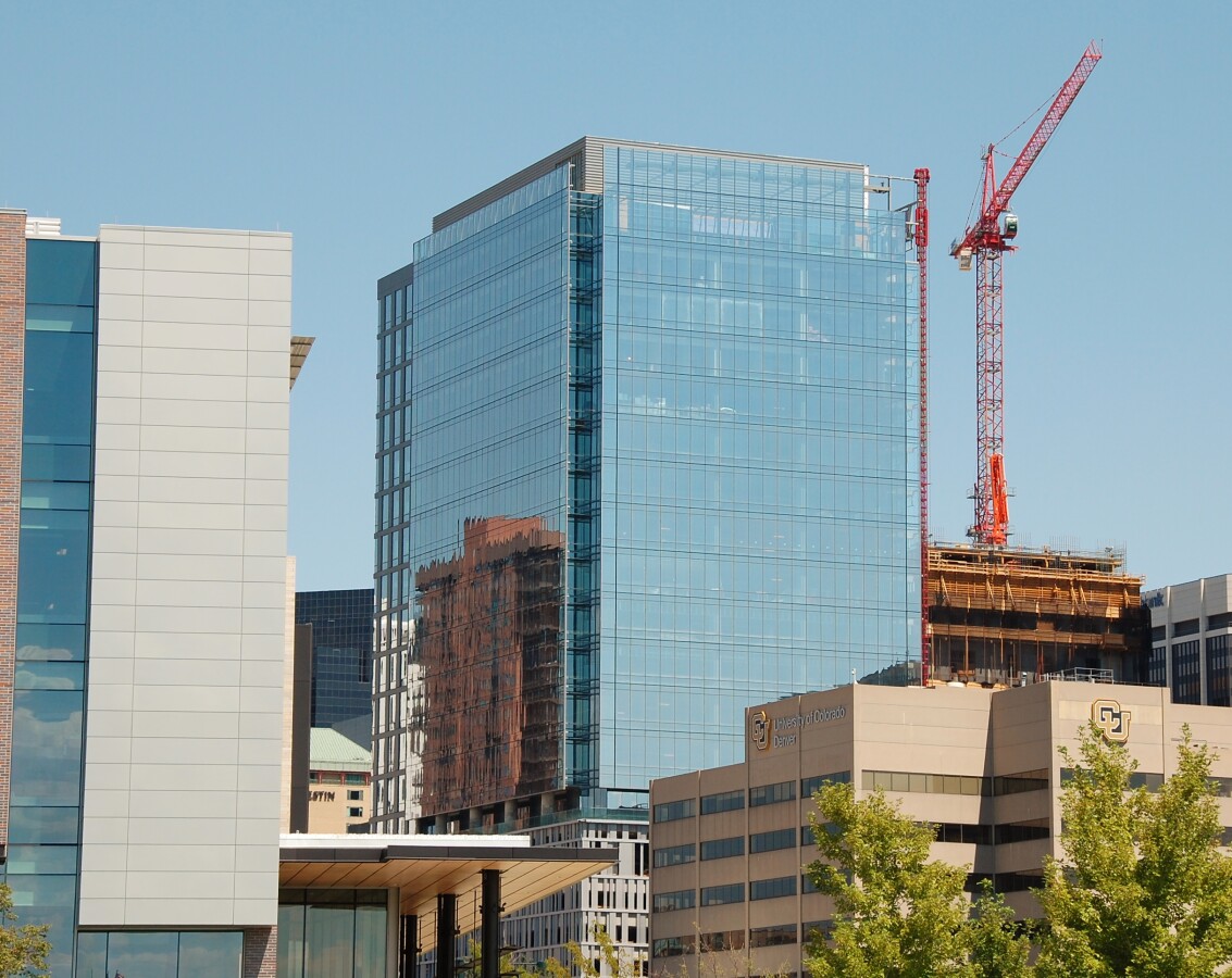 Distant view from the southwest
