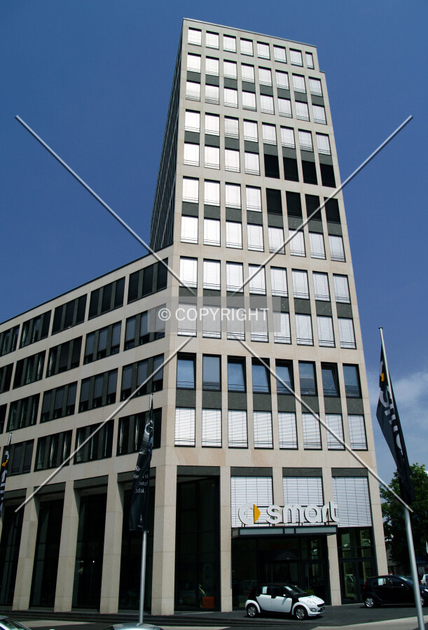 Looking up from the southern side