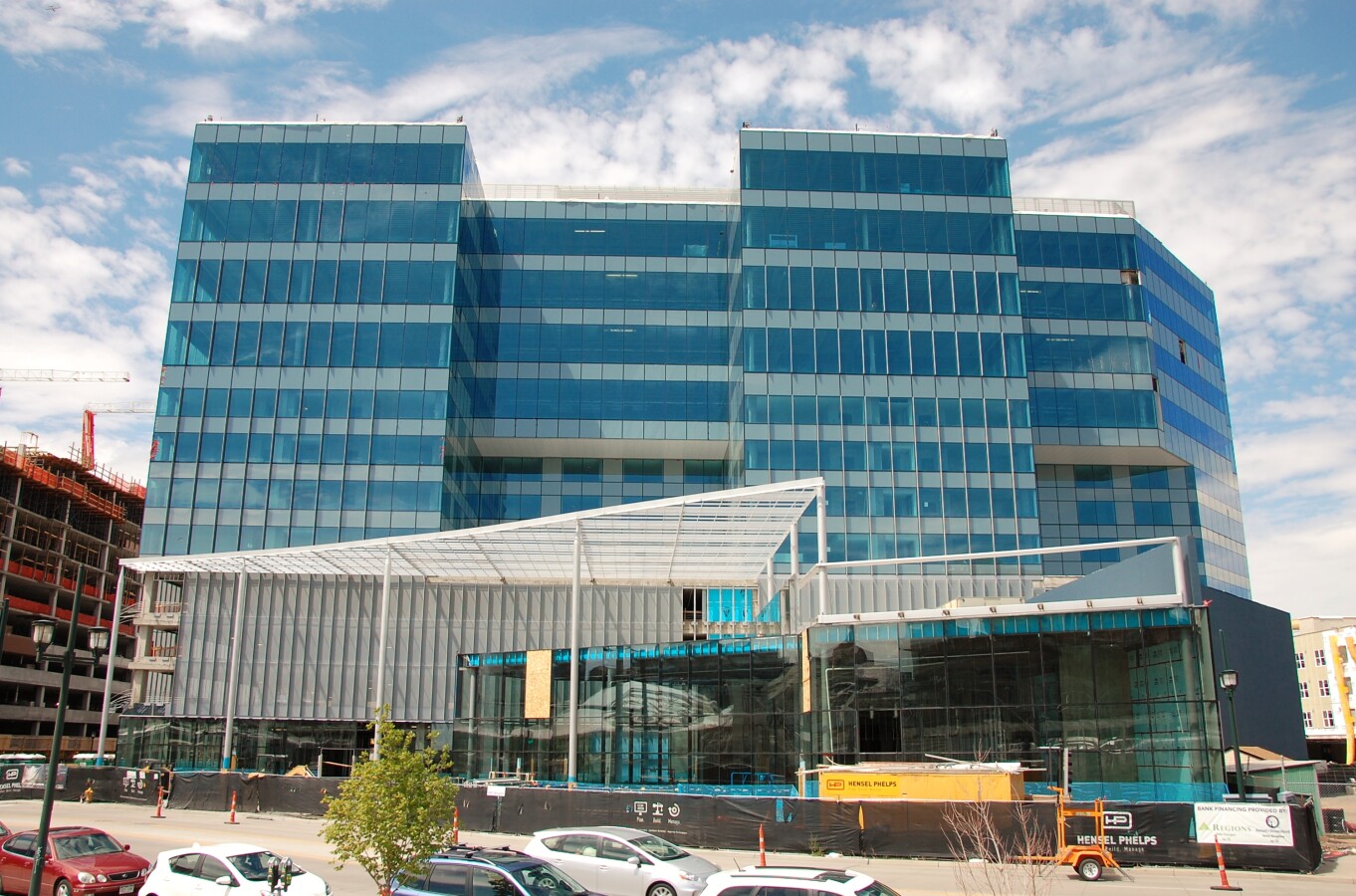 View from the southeast