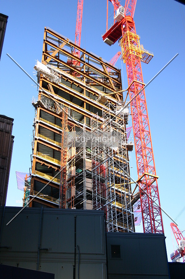 Looking up from Primrose Street