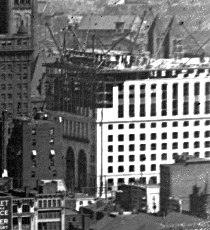 Vintage view from the southwest