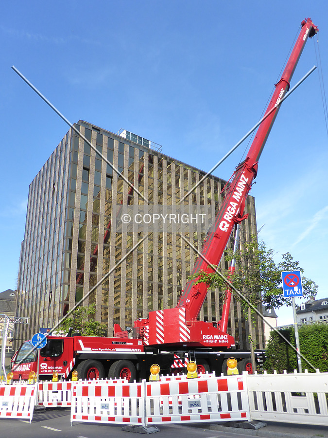 Riga Mainz - renovation crane